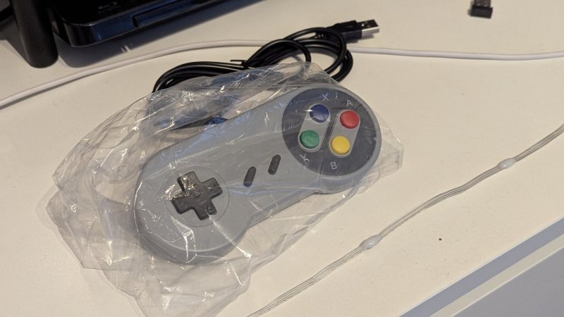 Zugabe: Ein SNES-Controller